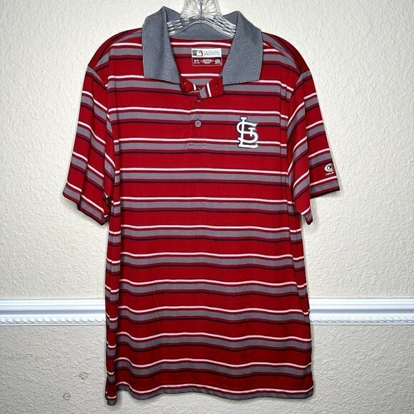 St.Louis Cardinals Men's Medium Polo MLB Genuine Merchandise - Picture 1 of 4